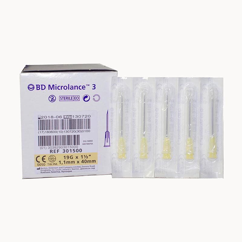 BD Microlance 25G by 25mm Thin Wall Needles