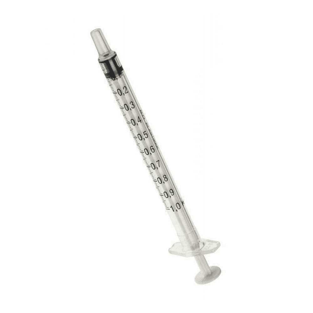 BD Plastipak 1ml Sterile Disposable Graduated Concentric Luer Slip Syringes