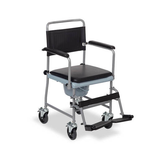 Commode Seat with Castors