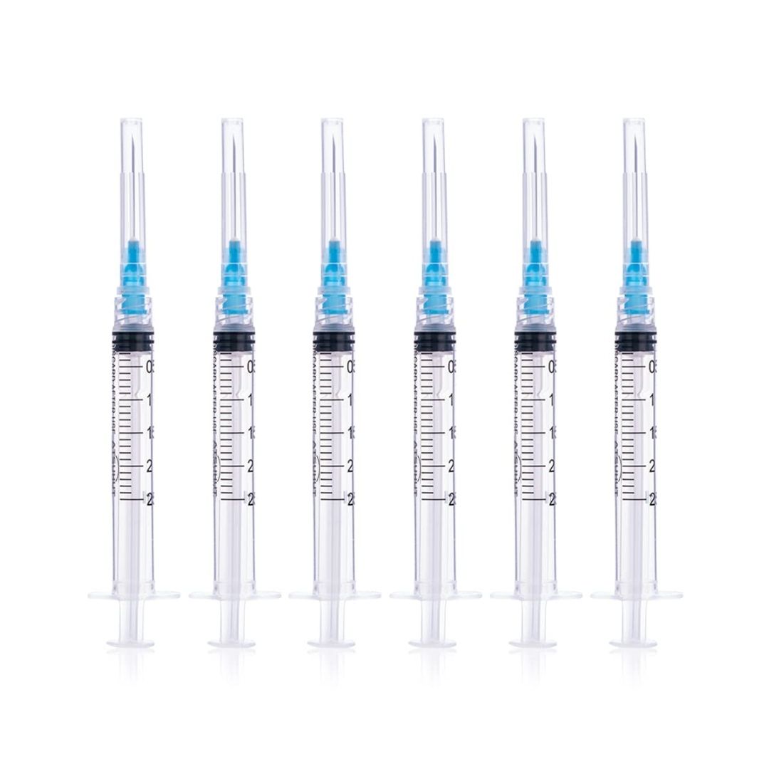 Kings 2ml Syringe with 23G 1 Inch Needle