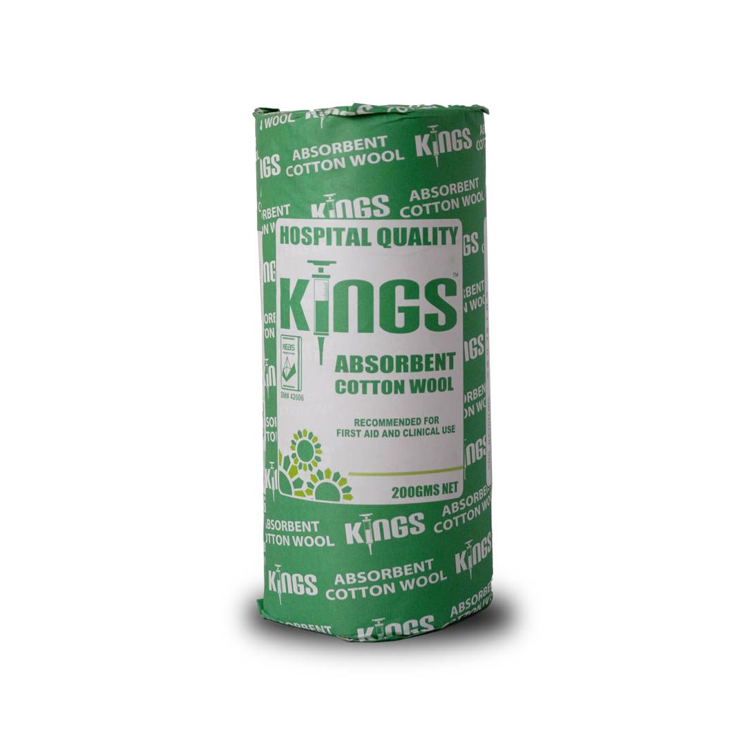 Kings Cotton Wool 500gms - 12 Pack