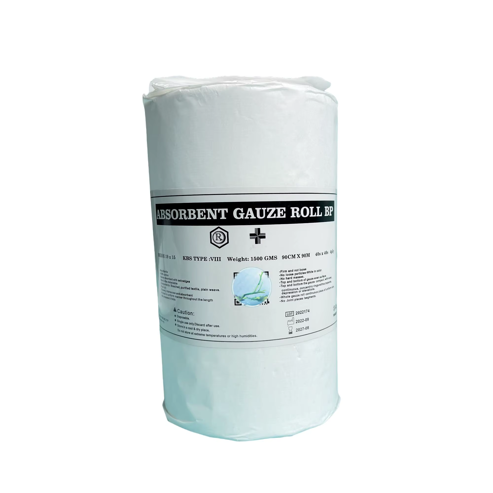 Ruppharm 1.5kg Absorbent Gauze Roll