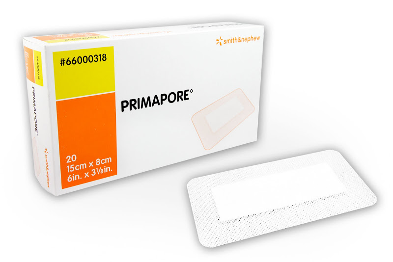Smith & Nephew Primapore Adhesive Wound Dressing - 20cm x 10cm